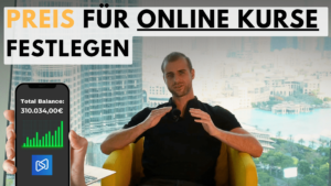 Read more about the article Anleitung: So wählst du den richtigen Preis für deinen Online Kurs