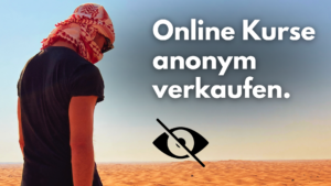 Read more about the article So erstellst du Online Kurse OHNE dein Gesicht zu zeigen – Meine Tipps